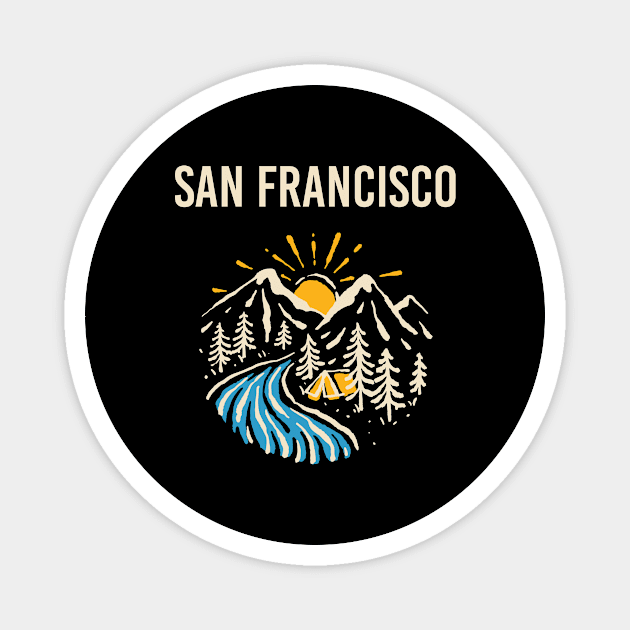 San Francisco Magnet by blakelan128